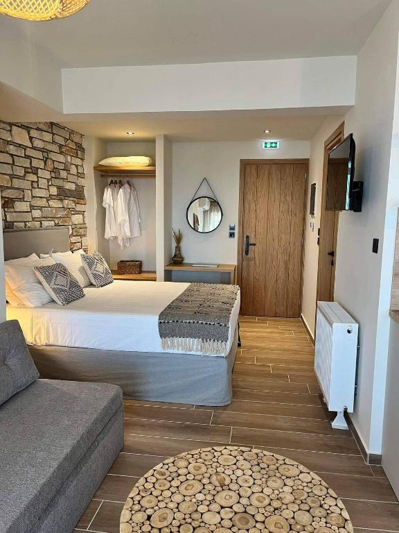 Posezení v ubytování Peri Elxis Luxury Suites