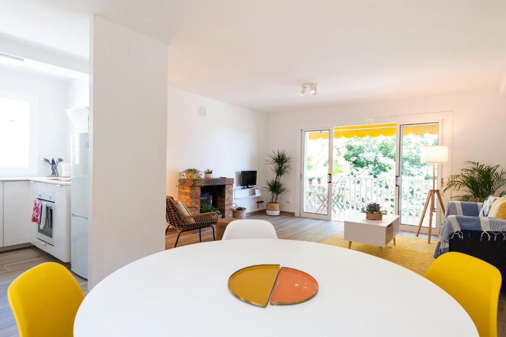 Posezení v ubytování Apartmento RIPOLLES cerca de la Playa