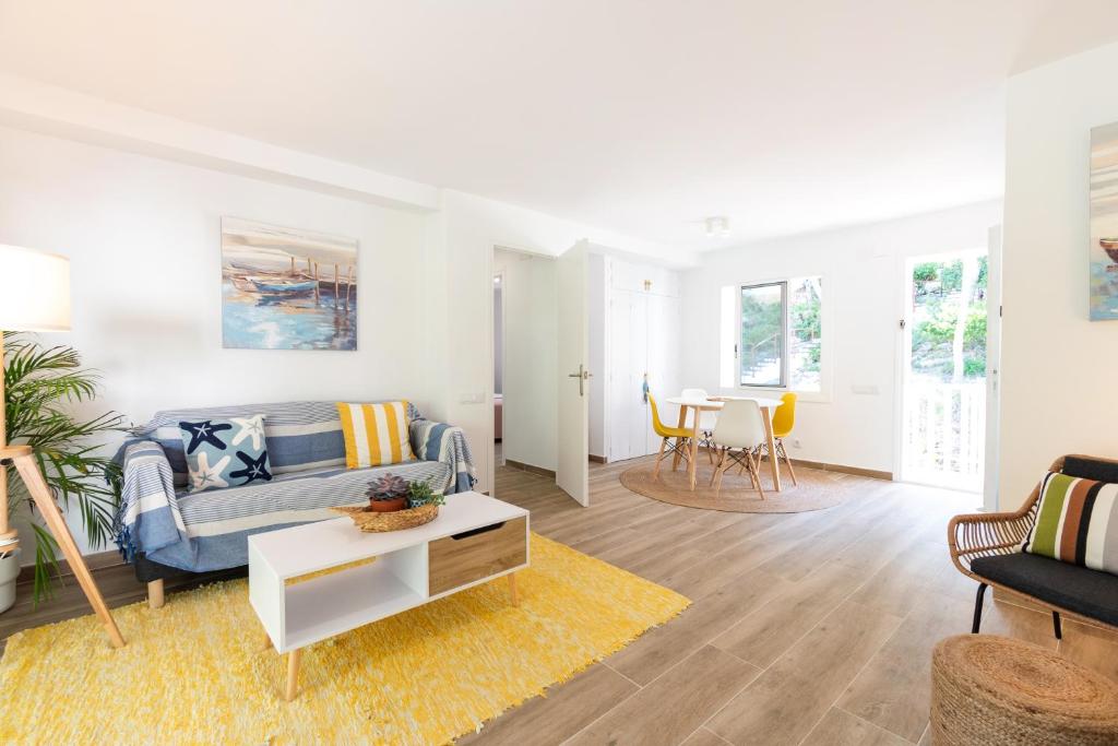 Posezení v ubytování Apartmento RIPOLLES cerca de la Playa