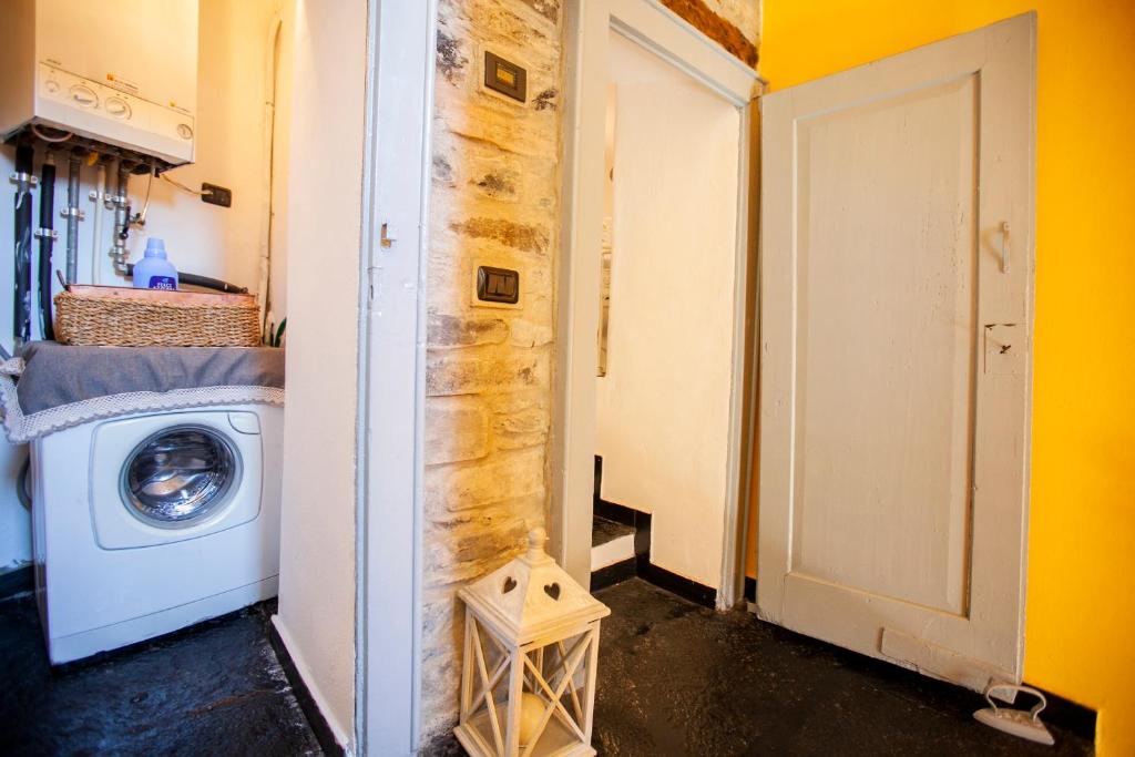 Postel nebo postele na pokoji v ubytování Casa di MOMO