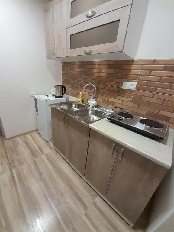 Kuchyň nebo kuchyňský kout v ubytování Arman's House Sevan