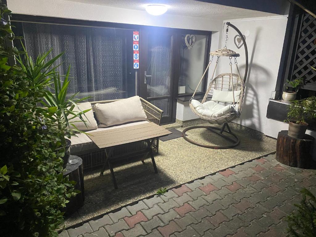 Posezení v ubytování Privat FoRest