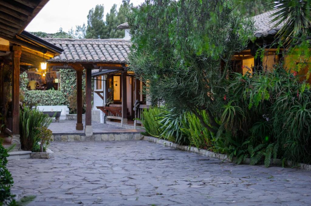 Zahrada ubytování Hotel Hacienda Abraspungo