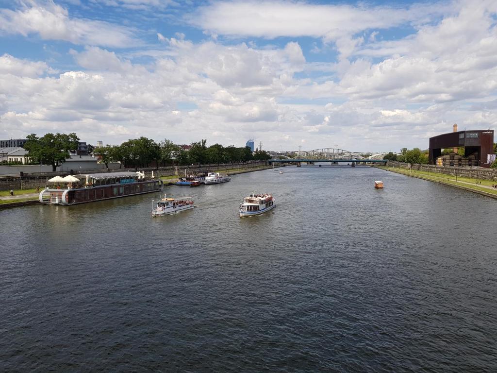 Výhľad na rieku v blízkosti apartmánu
