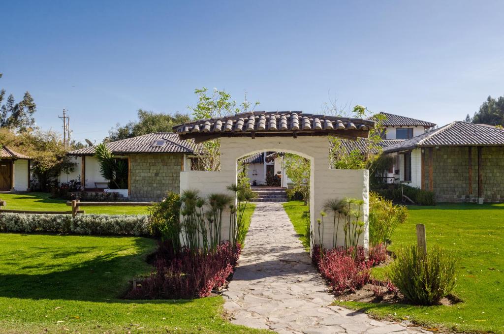 Zahrada ubytování Hotel Hacienda Abraspungo