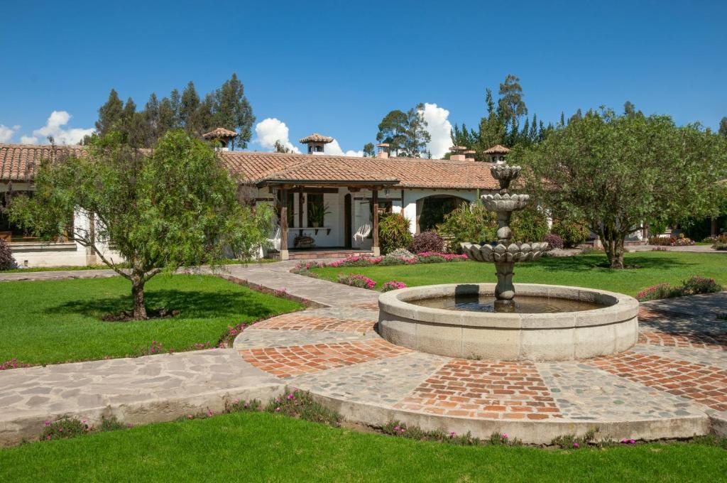 Zahrada ubytování Hotel Hacienda Abraspungo