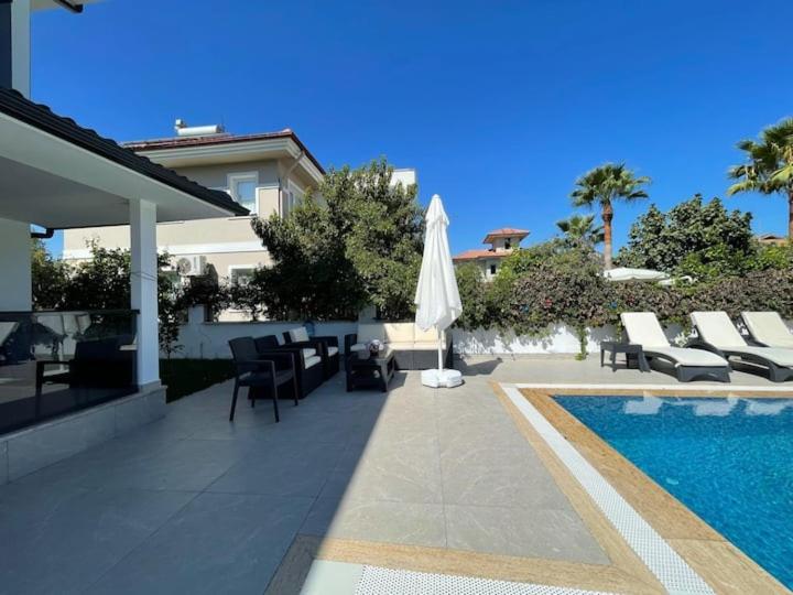 Bazén v ubytování Villa Organic Dalyan - 6 Person Private Luxury Villa nebo v jeho okolí