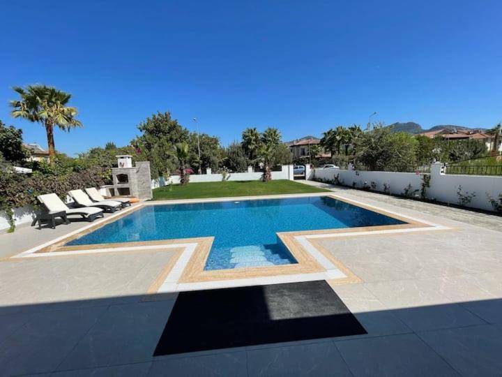 Bazén v ubytování Villa Organic Dalyan - 6 Person Private Luxury Villa nebo v jeho okolí