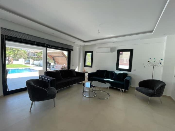 Posezení v ubytování Villa Organic Dalyan - 6 Person Private Luxury Villa