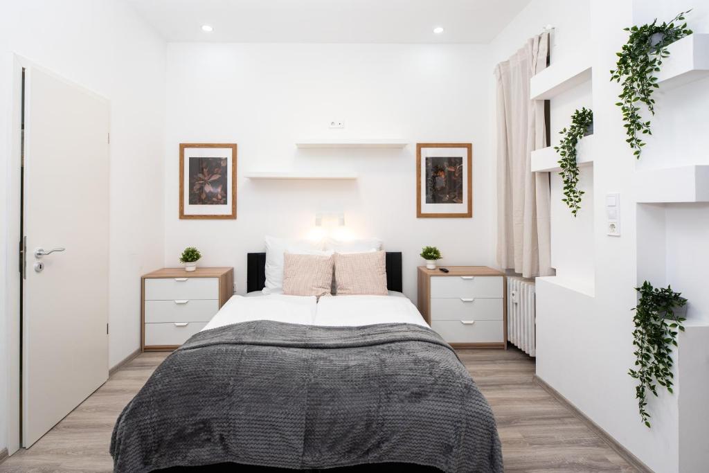 Posteľ alebo postele v izbe v ubytovaní Extra central - NEW - Charming Studio