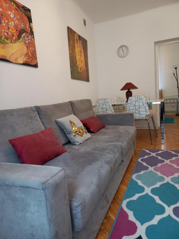 Posedenie v ubytovaní APARTAMENTY-MI PLAC ZAMKOWY