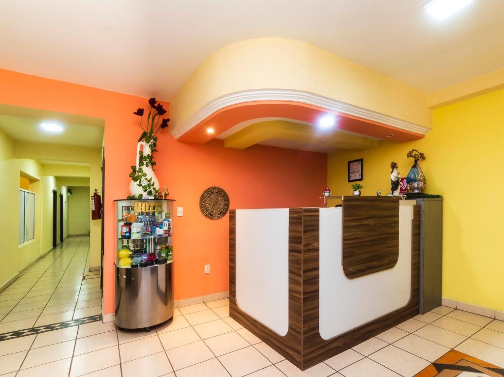Vstupní hala nebo recepce v ubytování Hotel Zaragoza, San Juan de los Lagos