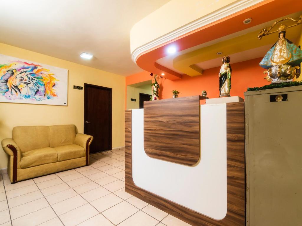 Posezení v ubytování Hotel Zaragoza, San Juan de los Lagos