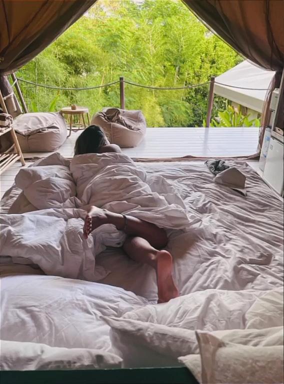 Voodi või voodid majutusasutuse Autentik Penida "Glamping" - Adults only toas