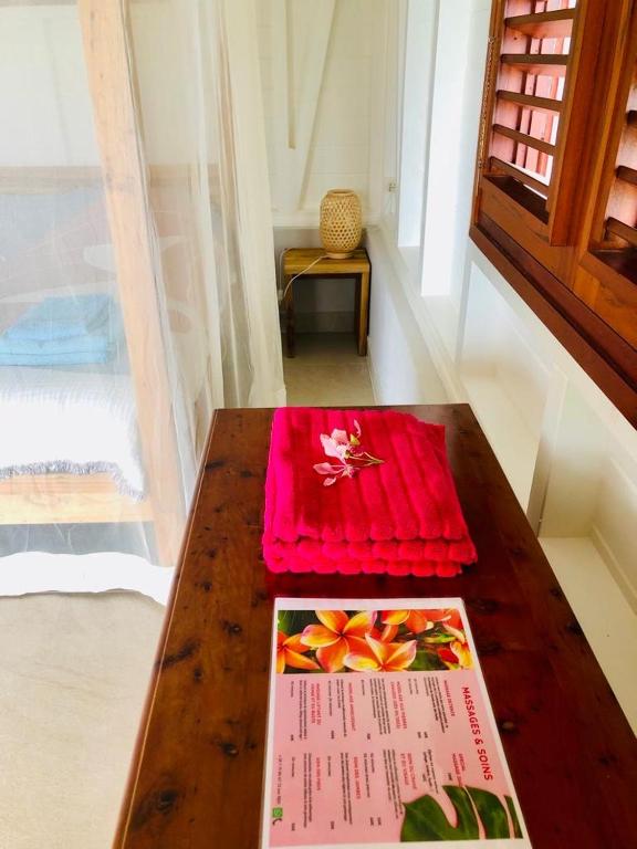 Letto o letti in una camera di Magnifique Villa Bauhinia, Piscine vue mer