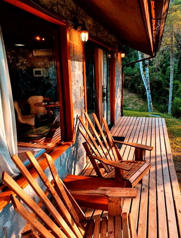 Sunset Serrano Chalés - One-Bedroom Chalet