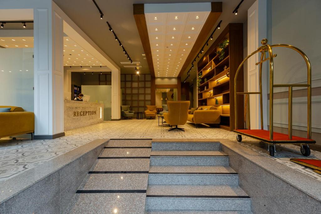 Posezení v ubytování Hotel Monarch