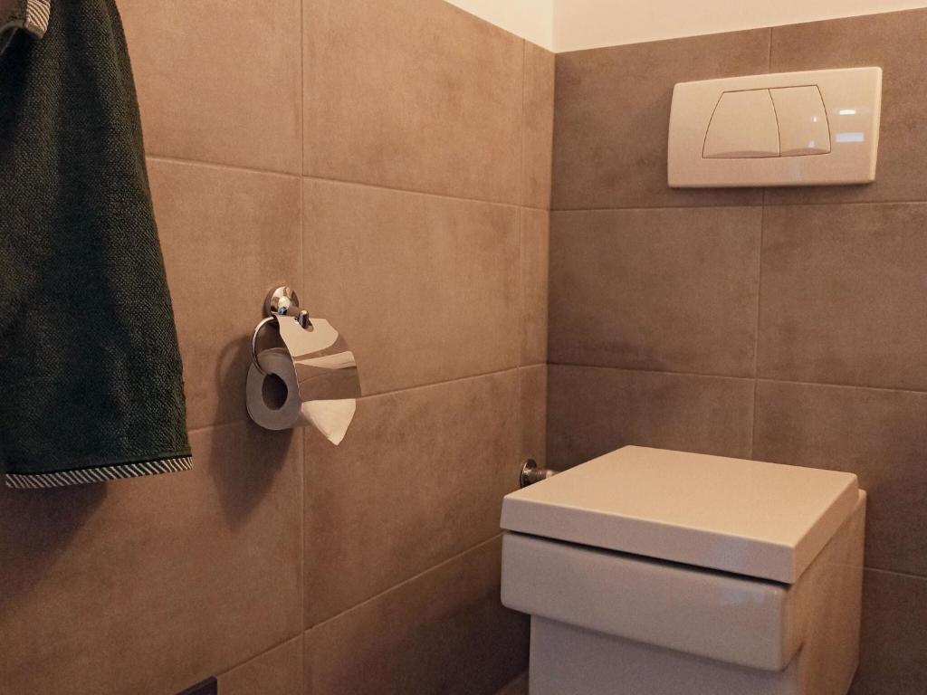 A bathroom at Apartment in Tyrol near ski area