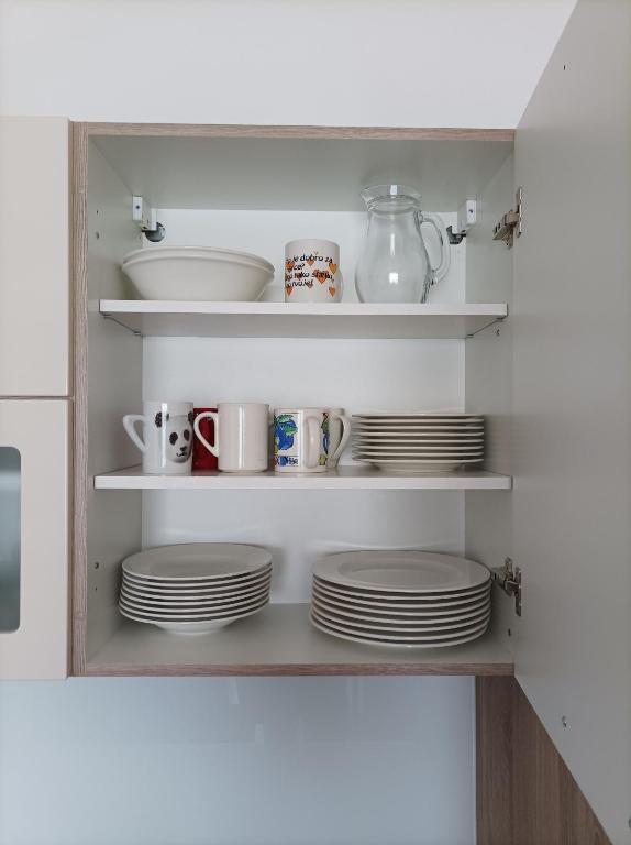 Kuchyňa alebo kuchynka v ubytovaní Apartman Periska