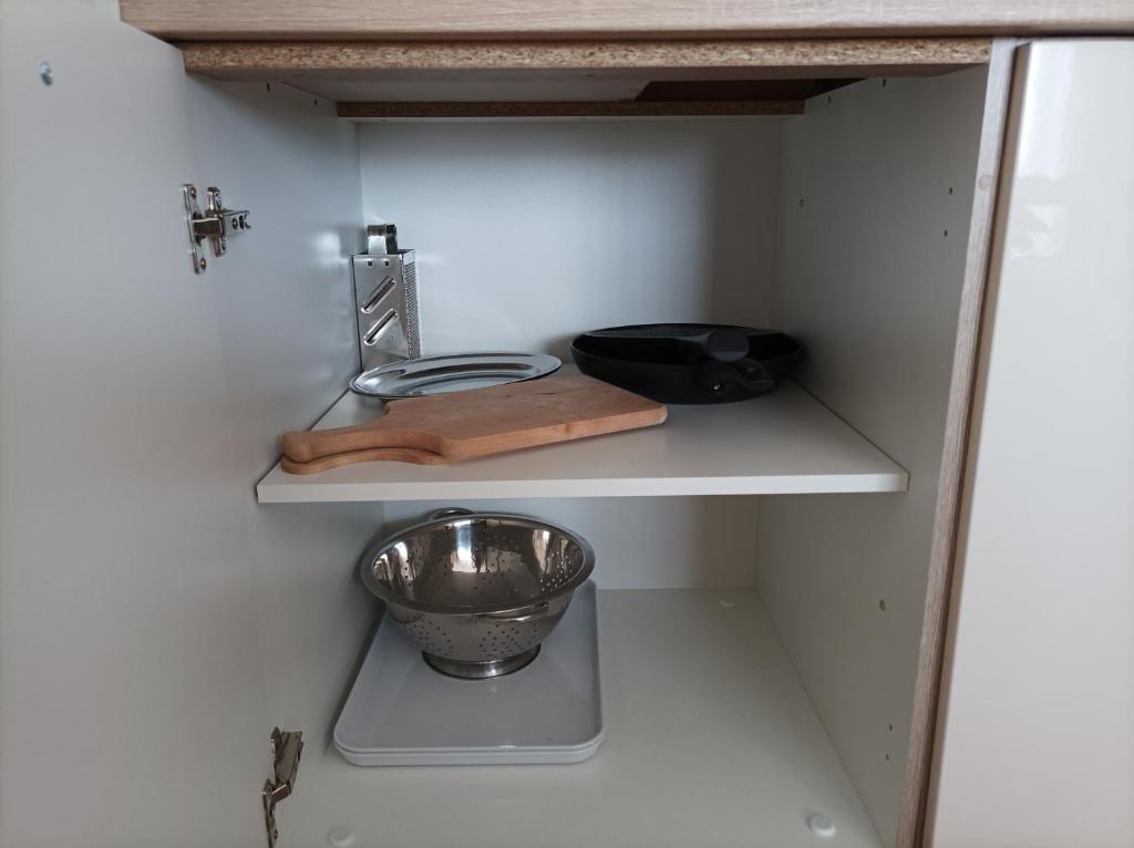 Kuchyňa alebo kuchynka v ubytovaní Apartman Periska