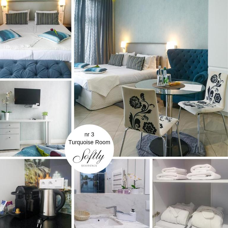 Posteľ alebo postele v izbe v ubytovaní Softly Residence