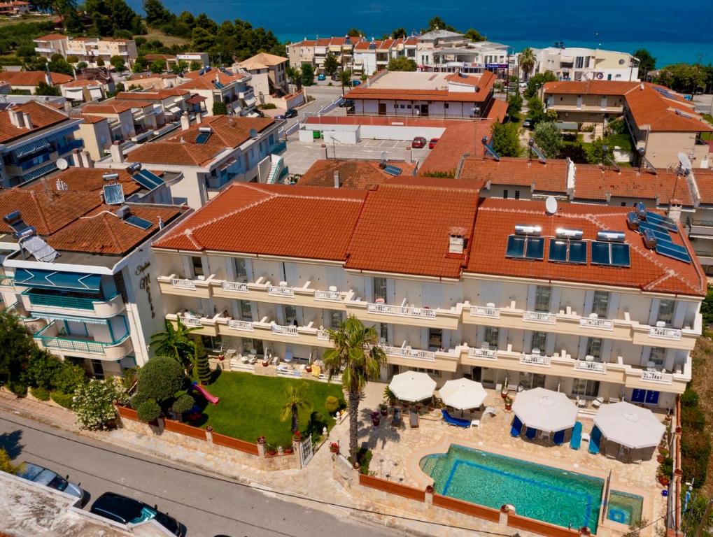 Budova, v ktorej sa apartmánový hotel nachádza