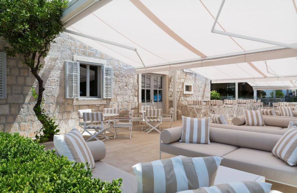 Posezení v ubytování Heritage Hotel Kaštelet