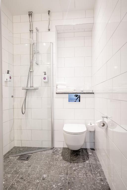 Koupelna v ubytování Quality Hotel Park Södertälje City