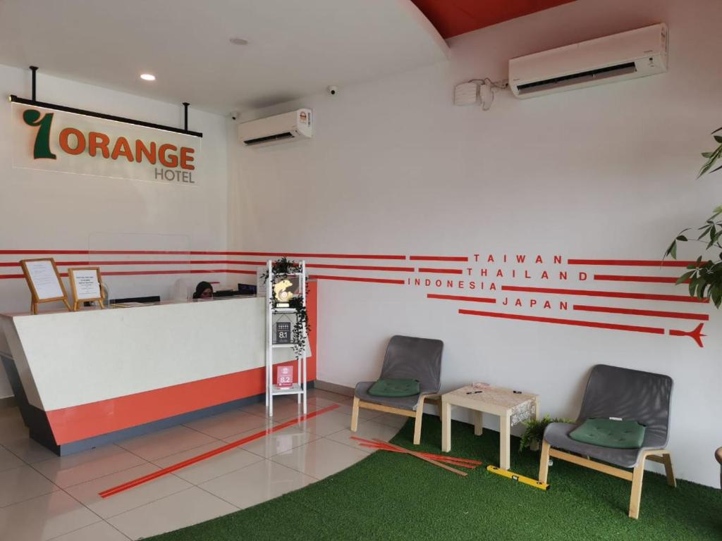 Posezení v ubytování 1 Orange Hotel KLIA & KLIA2