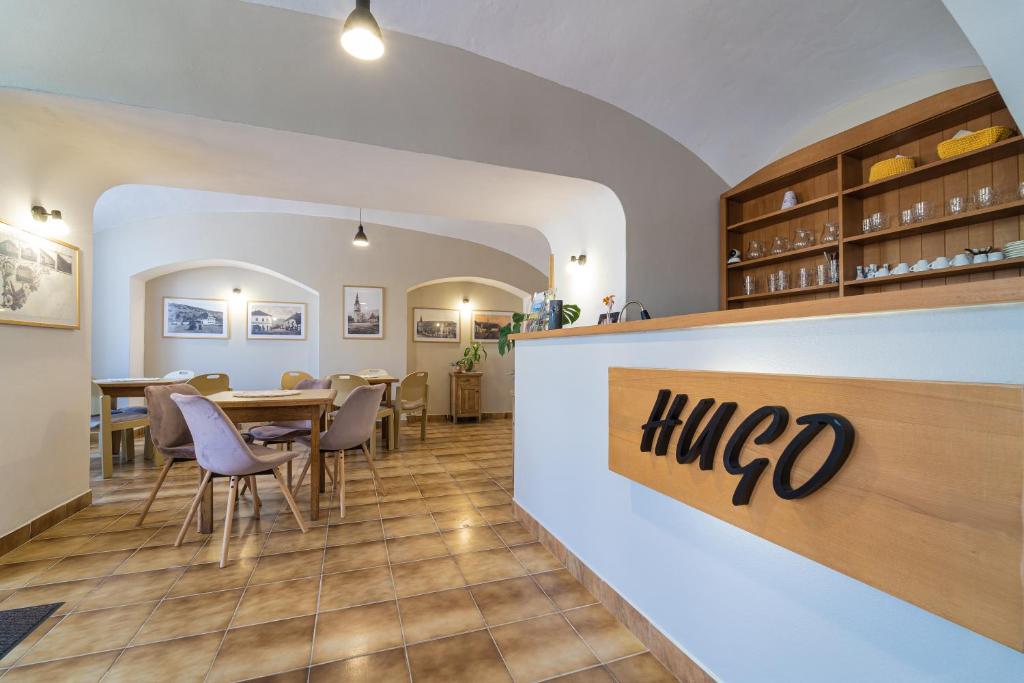 Posezení v ubytování Bed & breakfast Hugo