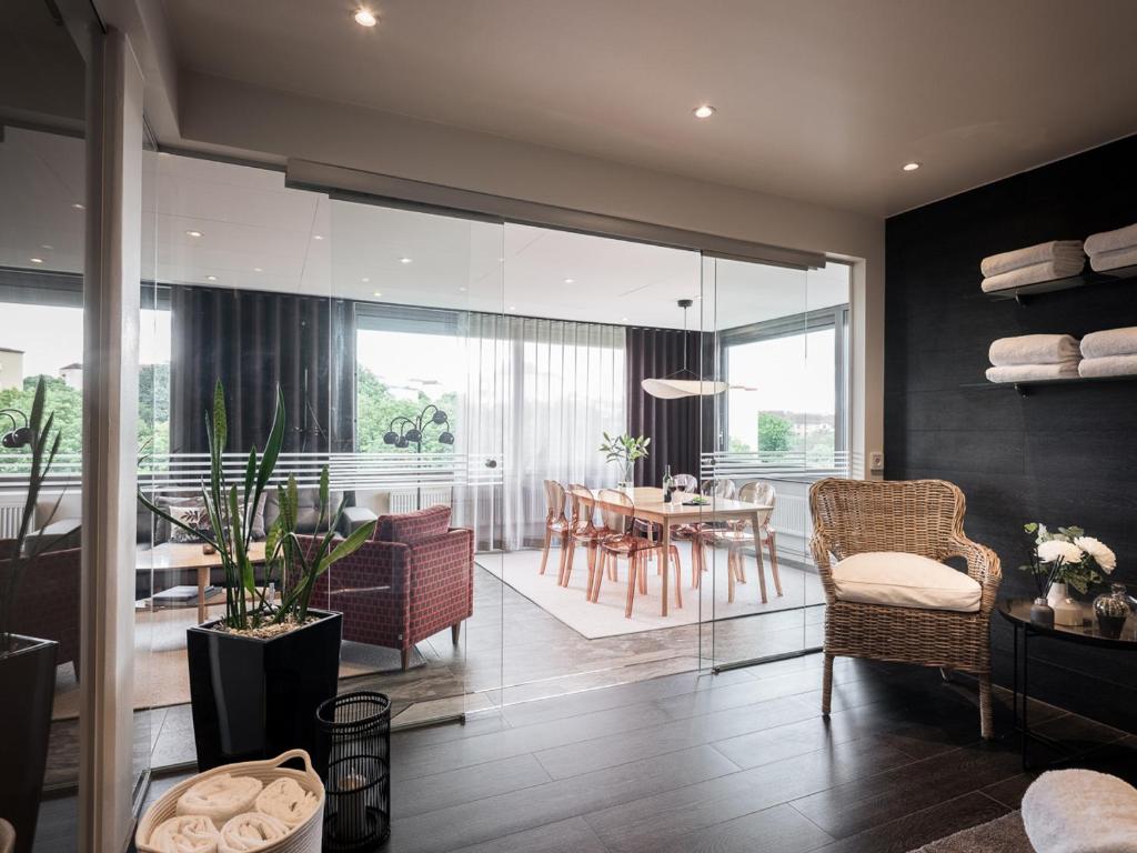 Posezení v ubytování Spar Hotel Majorna
