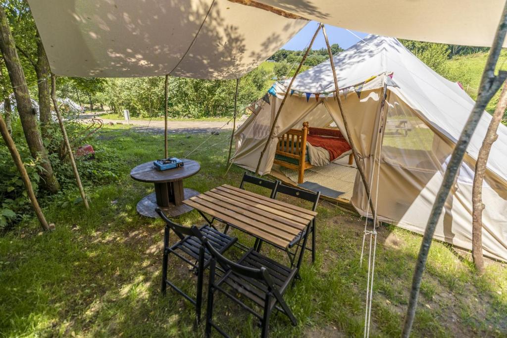 Zahrada ubytování Naturally Glamping