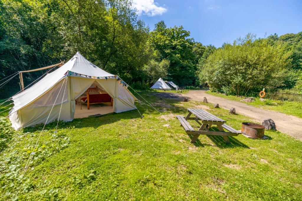 Zahrada ubytování Naturally Glamping