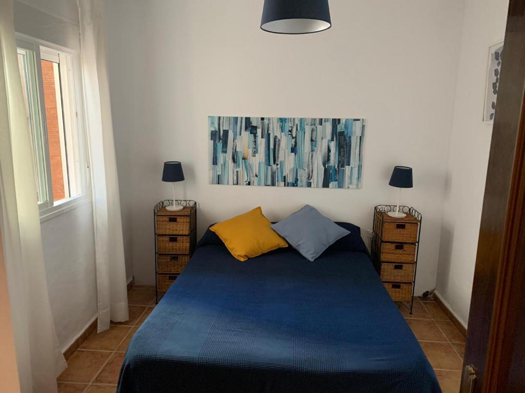 Postel nebo postele na pokoji v ubytování Happy Home