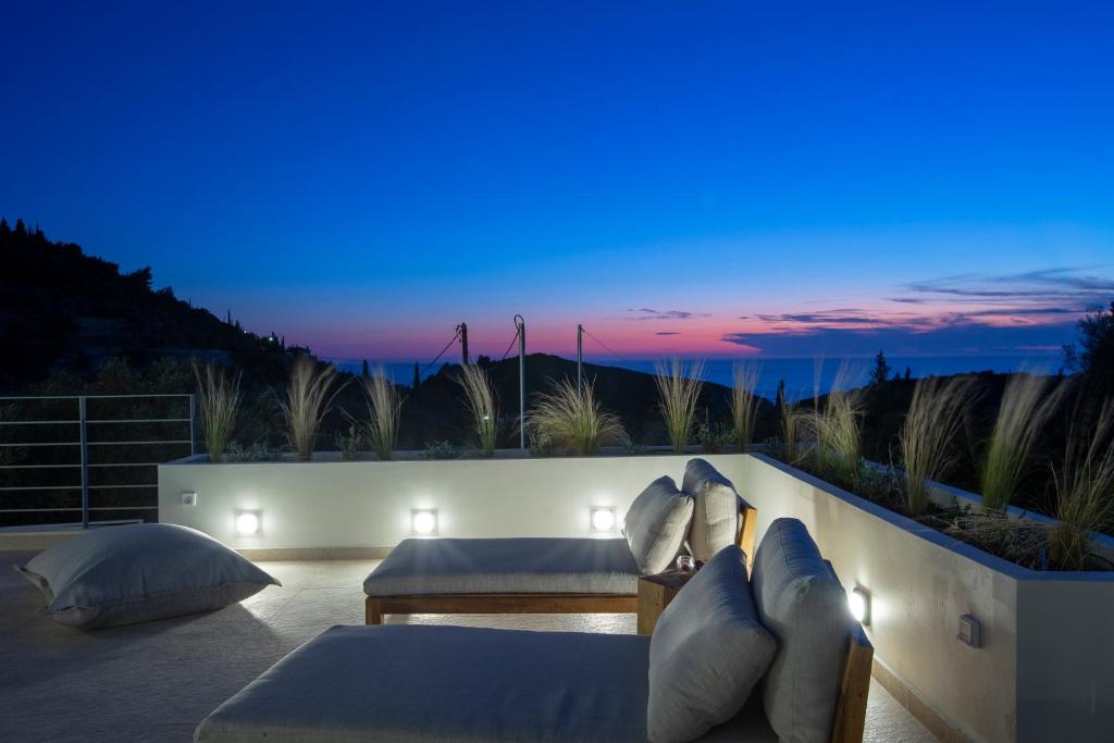 Część wypoczynkowa w obiekcie HYADES VILLAS LEFKADA