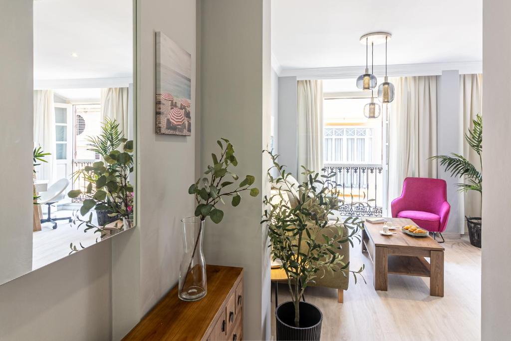 Część wypoczynkowa w obiekcie Malaga Center Flat - SoHo Center Apartments
