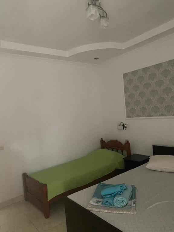 Postel nebo postele na pokoji v ubytování Badu Guest House