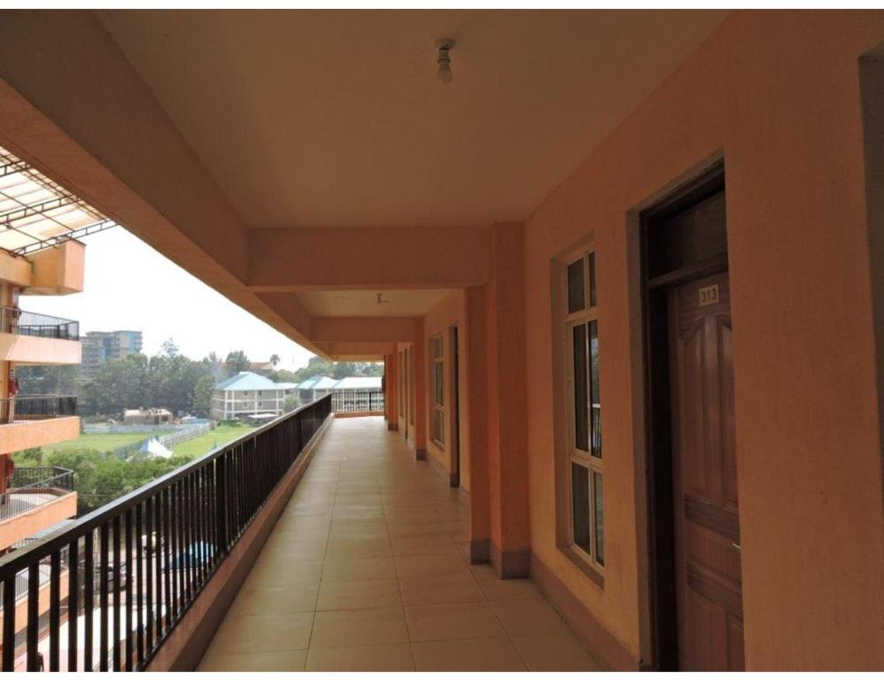 Balkón nebo terasa v ubytování Sky Hotel Nairobi
