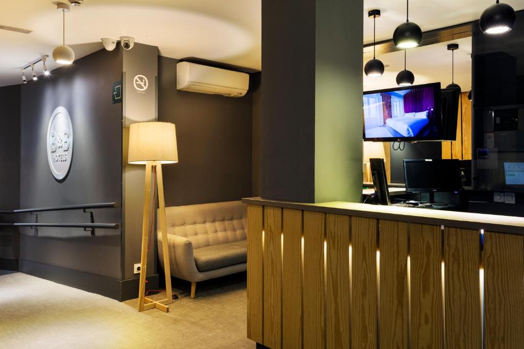 B&B HOTEL Madrid Centro Fuencarral 52 - Resim 16