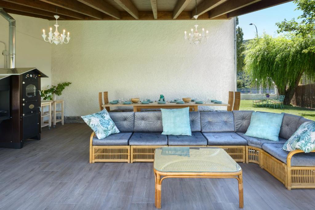Posezení v ubytování Villa Margarita