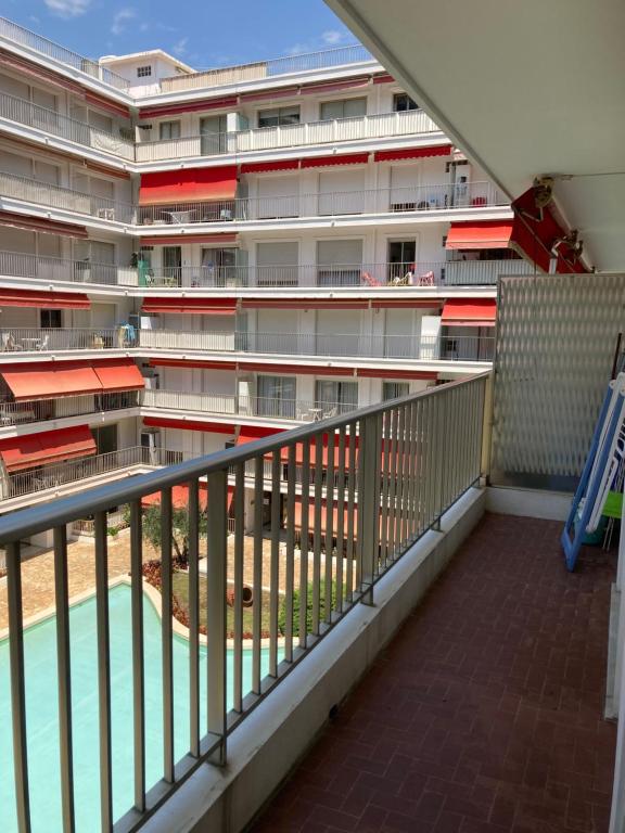 Balkon lub taras w obiekcie Appartement Front de Mer