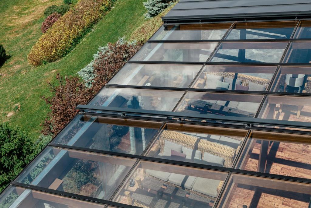 Zahrada ubytování Hotel Troyer