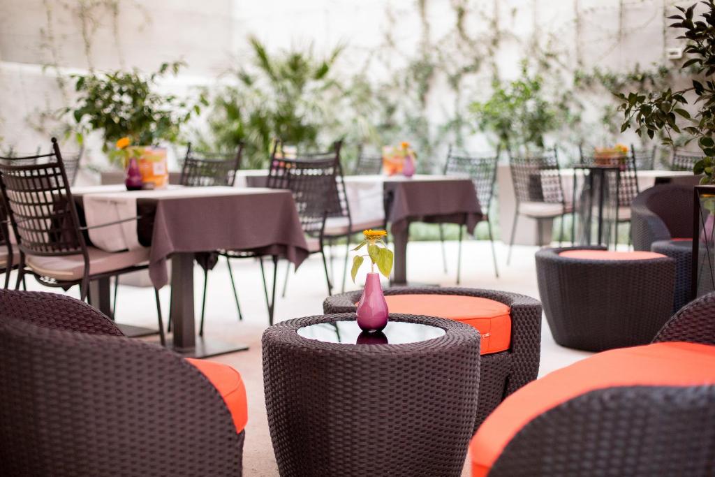 Posedenie v ubytovaní Cornaro Hotel