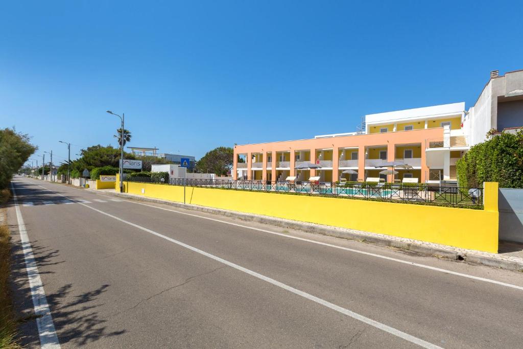 Budova, kde se aparthotel nachází