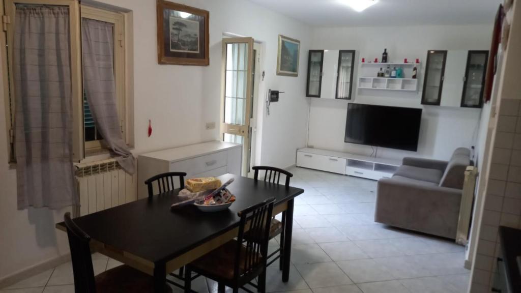 Telewizja i/lub zestaw kina domowego w obiekcie Casa Ariel