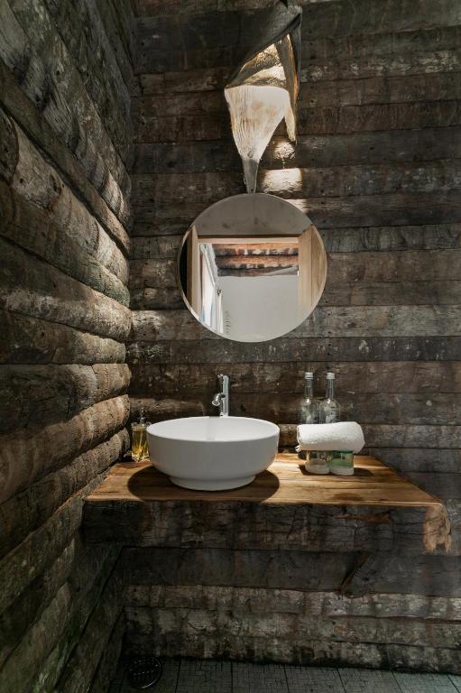 Bagno di Hidden Treehouse Tulum Eco-Hotel