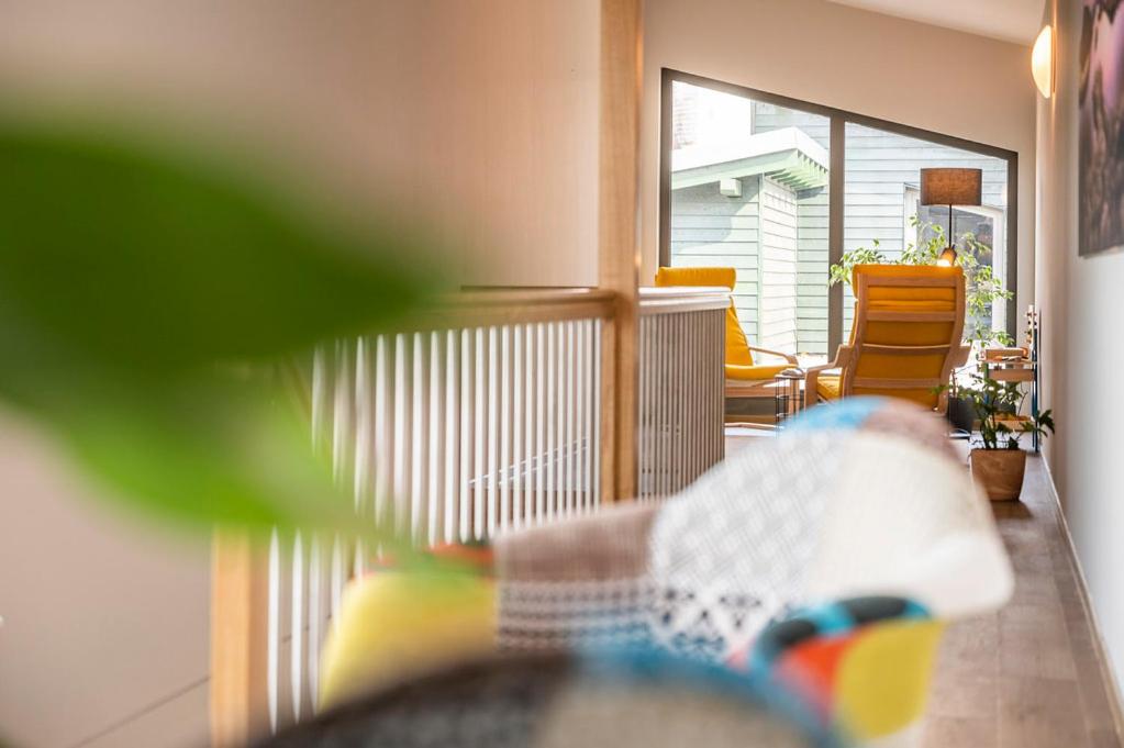 Posezení v ubytování Hotel Müllers-Weiden
