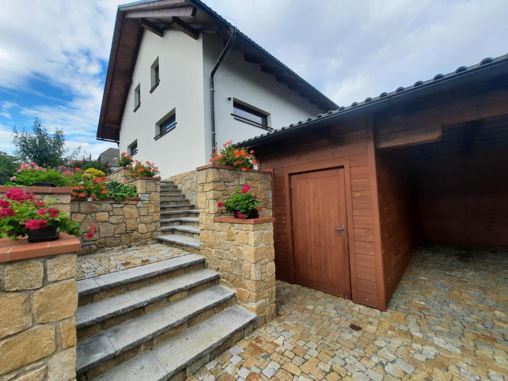 Budova, kde se apartmán nachází