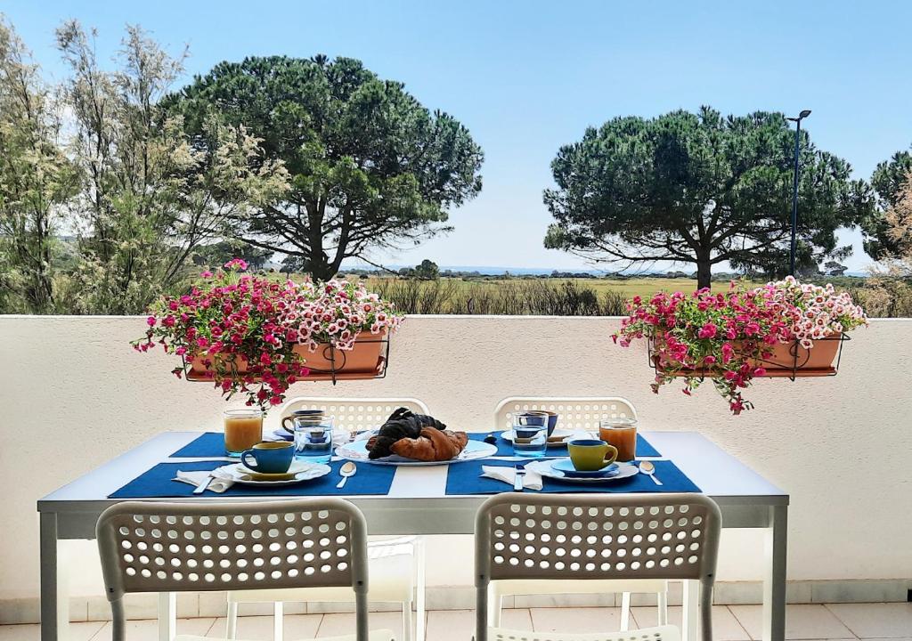Μπαλκόνι ή βεράντα στο Casa Smeraldo Mare a Sud di Porto Cesareo