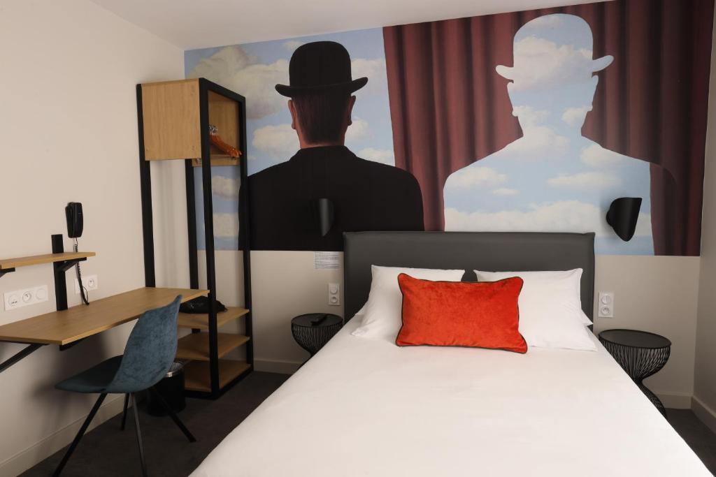 Hôtel la Capelle Millau - Chambre Double Standard